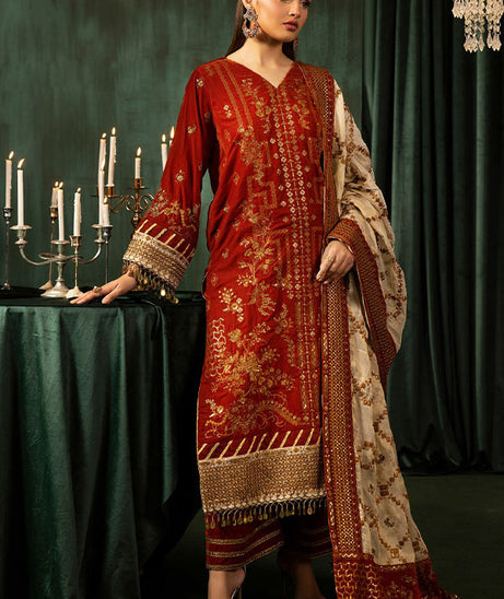 Shaista Exclusive Velvet'24 D#783