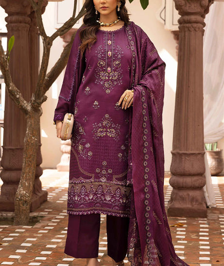 Shaista Executive Emb Viscose`25 D#122