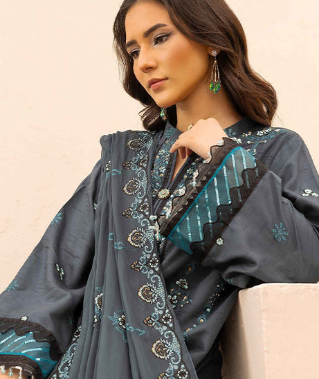 Shaista Executive Emb Viscose`25 D#123