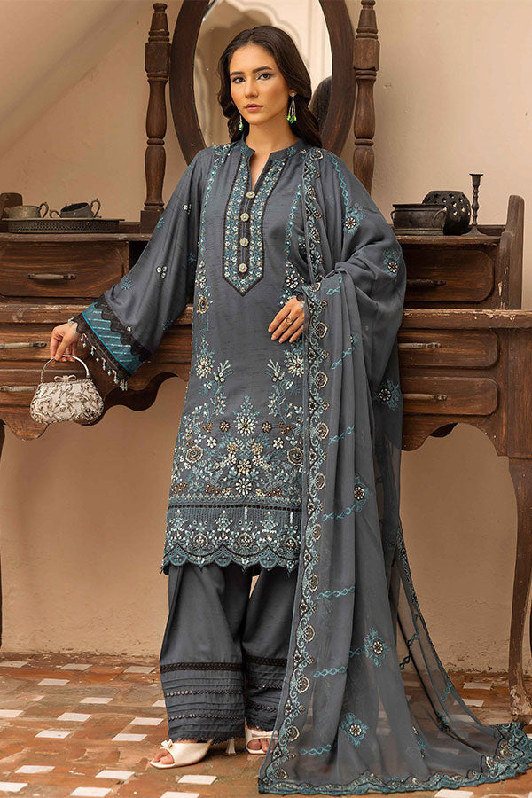 Shaista Executive Emb Viscose`25 D#123