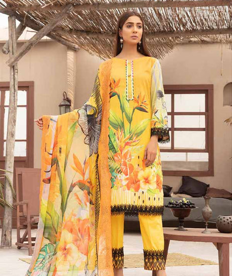 Shaista Hadiya D/Slub Lawn'21 D#161
