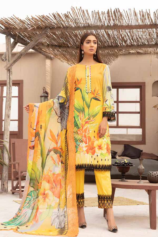 Shaista Hadiya D/Slub Lawn'21 D#161
