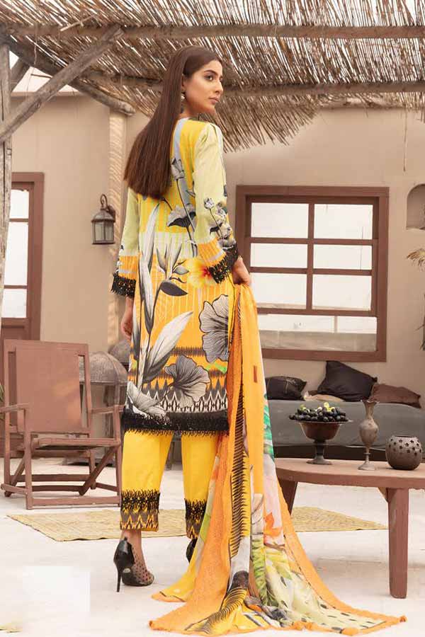 Shaista Hadiya D/Slub Lawn'21 D#161