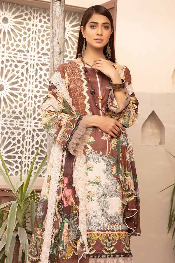 Shaista Hadiya D/Slub Lawn'21 D#167