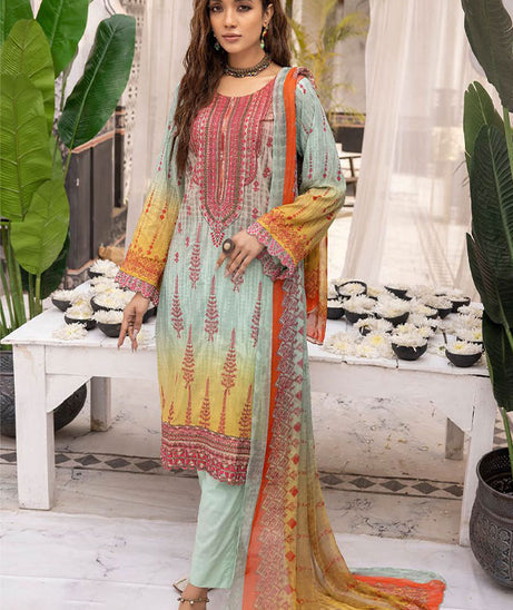 Shaista Haram Emb Lawn`23 D#14