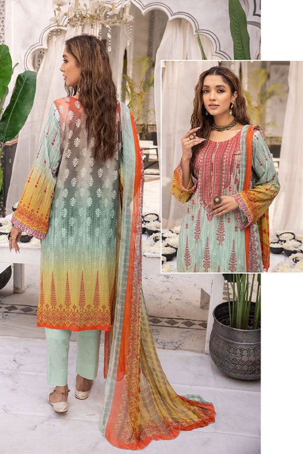 Shaista Haram Emb Lawn`23 D#14