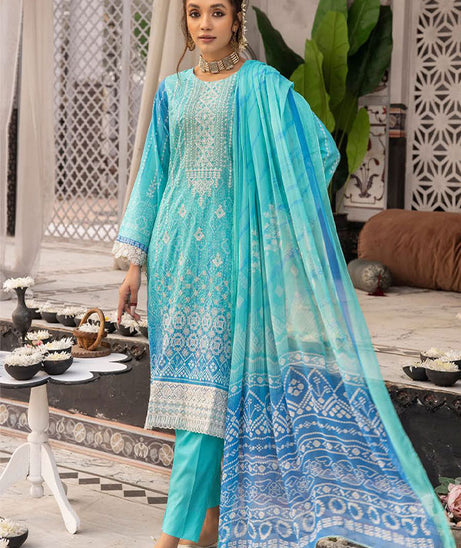Shaista Haram Emb Lawn`23 D#19