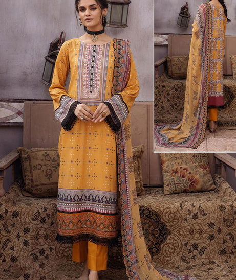 Shaista Hira Digital Emb Lawn`23 D#02