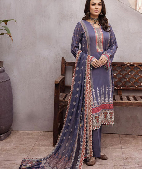 Shaista Hira Digital Emb Lawn`23 D#05