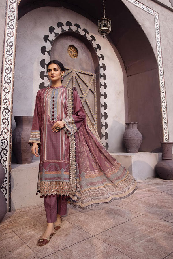 Shaista Hira Digital Emb Lawn`23 D#07