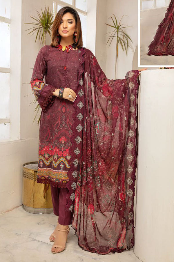 Shaista Huda D/Print Lawn`21 D#127