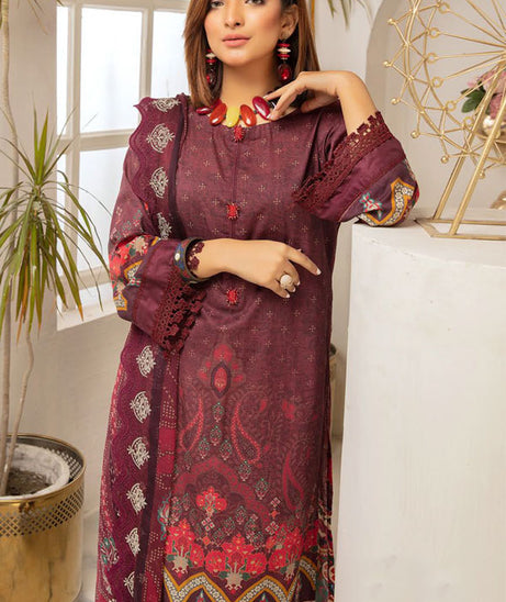 Shaista Huda D/Print Lawn`21 D#127