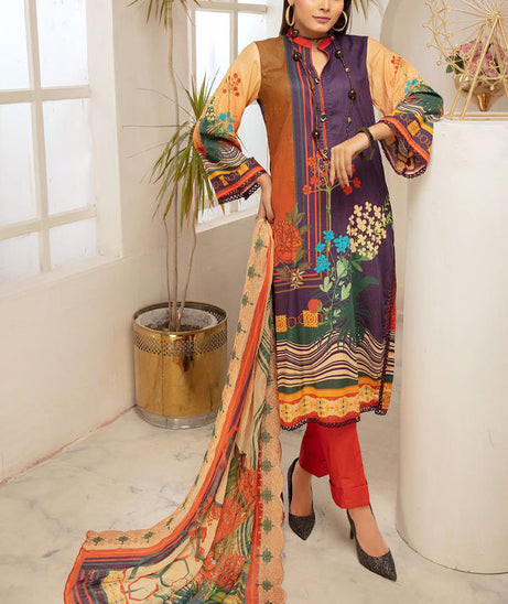 Shaista Huda D/Print Lawn`21 D#133