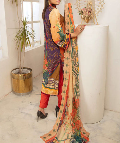 Shaista Huda D/Print Lawn`21 D#133