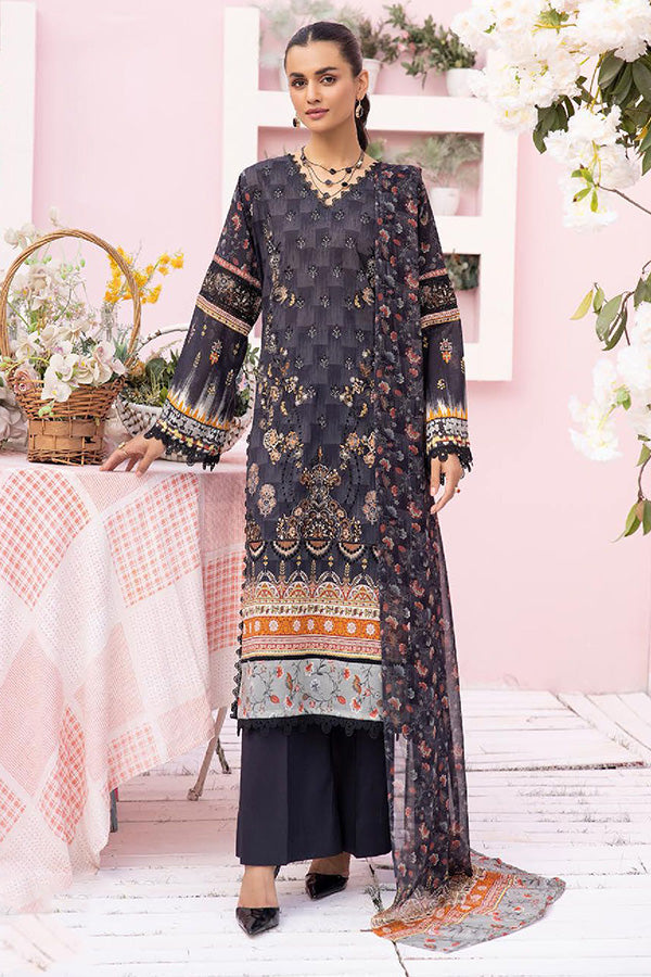 Shaista Husn-e-Jahan Lawn'24 Vol-02 D#535