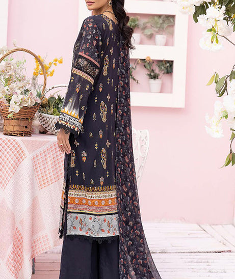 Shaista Husn-e-Jahan Lawn'24 Vol-02 D#535