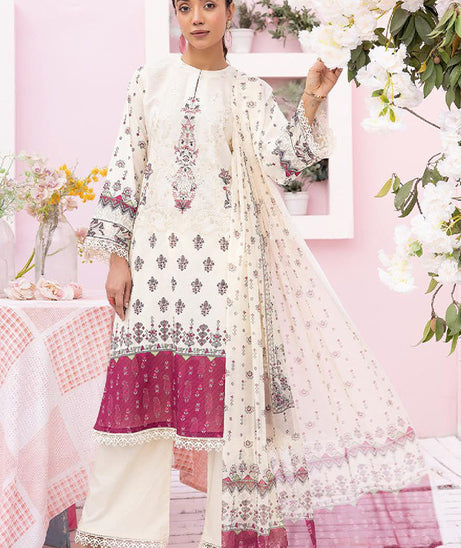 Shaista Husn-e-Jahan Lawn'24 Vol-02 D#536