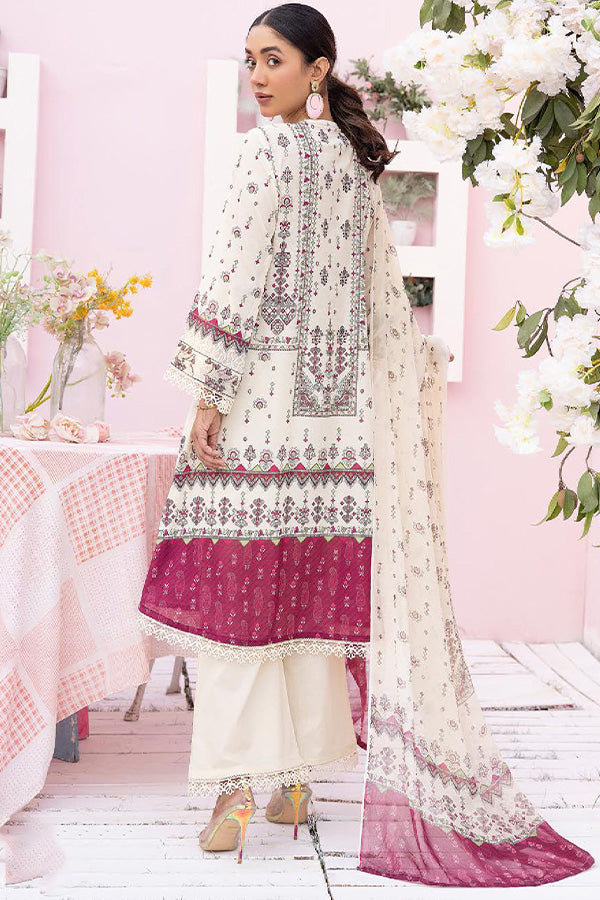 Shaista Husn-e-Jahan Lawn'24 Vol-02 D#536
