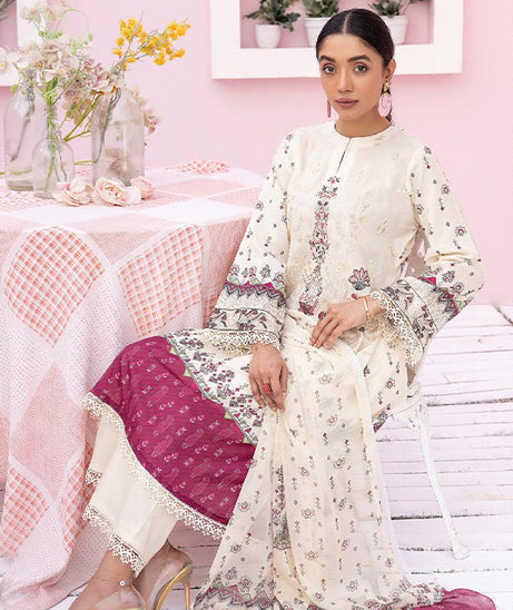 Shaista Husn-e-Jahan Lawn'24 Vol-02 D#536