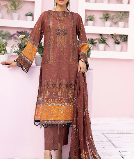 Shaista Husn-e-Jahan Lawn'24 Vol-02 D#537