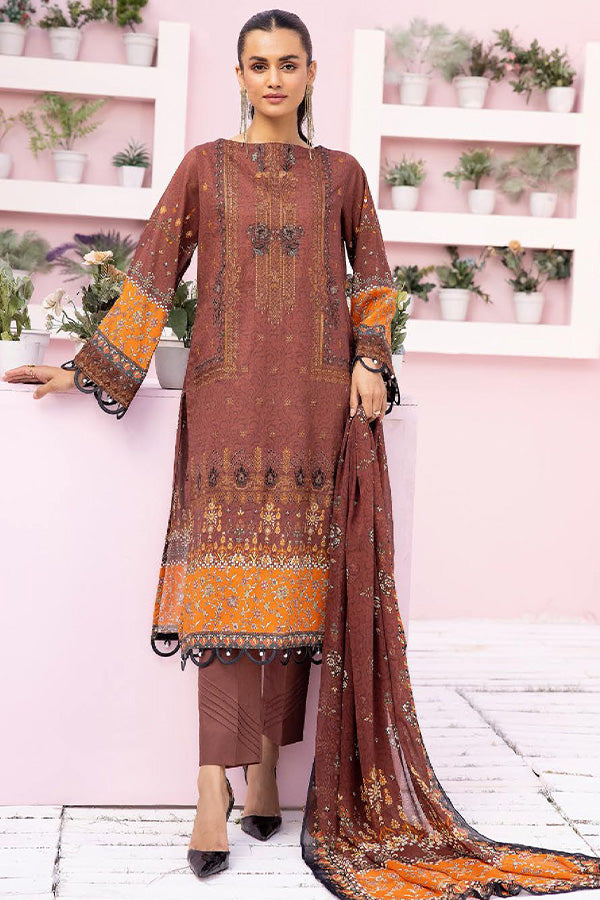 Shaista Husn-e-Jahan Lawn'24 Vol-02 D#537