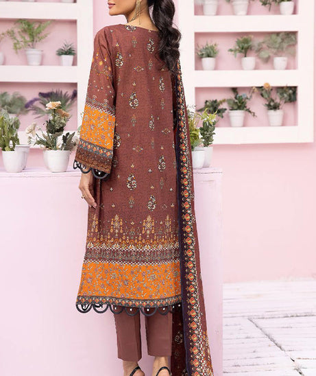 Shaista Husn-e-Jahan Lawn'24 Vol-02 D#537
