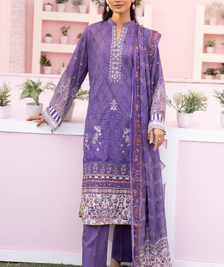 Shaista Husn-e-Jahan Lawn'24 Vol-02 D#539