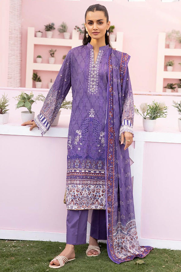 Shaista Husn-e-Jahan Lawn'24 Vol-02 D#539