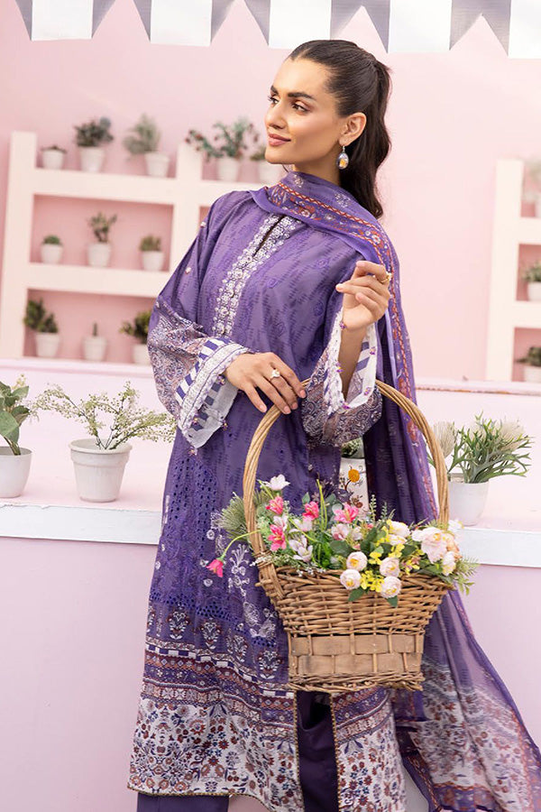 Shaista Husn-e-Jahan Lawn'24 Vol-02 D#539