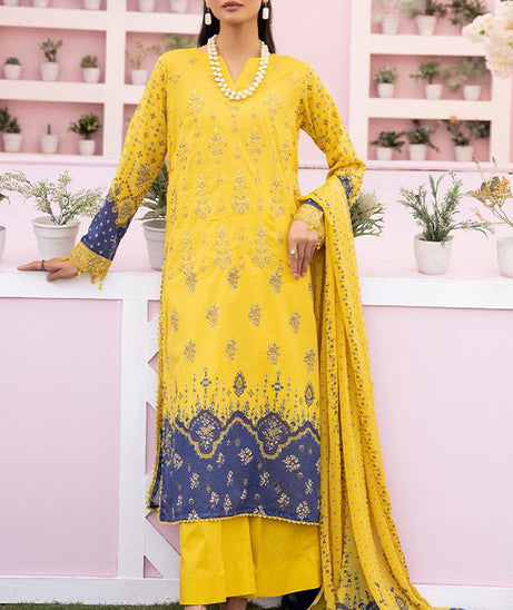 Shaista Husn-e-Jahan Lawn'24 Vol-02 D#543