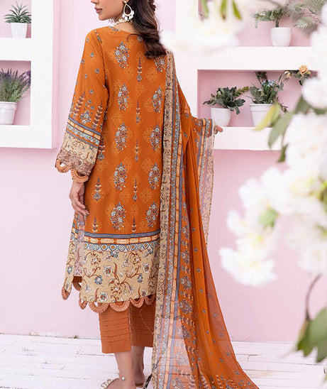Shaista Husn-e-Jahan Lawn'24 Vol-02 D#545