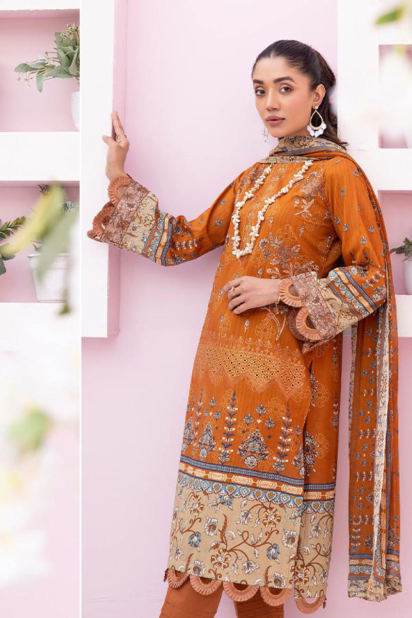 Shaista Husn-e-Jahan Lawn'24 Vol-02 D#545