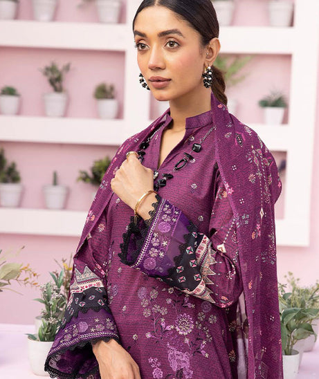 Shaista Husn-e-Jahan Lawn'24 Vol-02 D#546