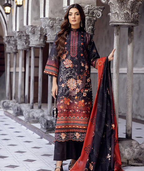 Shaista Iyra Emb Khaddar`24 D#370