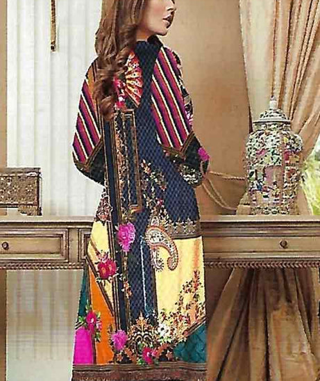 Shaista Khuahish Emb Linen`21 D#02