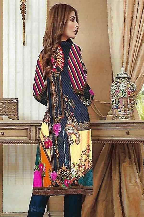 Shaista Khuahish Emb Linen`21 D#02