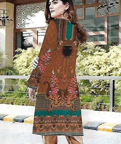 Shaista Khuahish Emb Linen`21 D#05