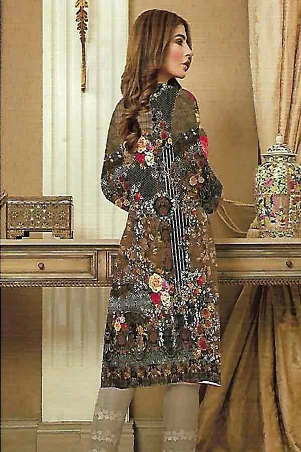 Shaista Khuahish Emb Linen`21 D#07