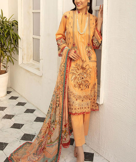 Shaista Luxury Lawn`22 D#24