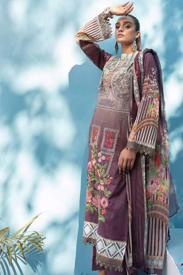 Shaista Maleeha Emb Lawn`22 D#234