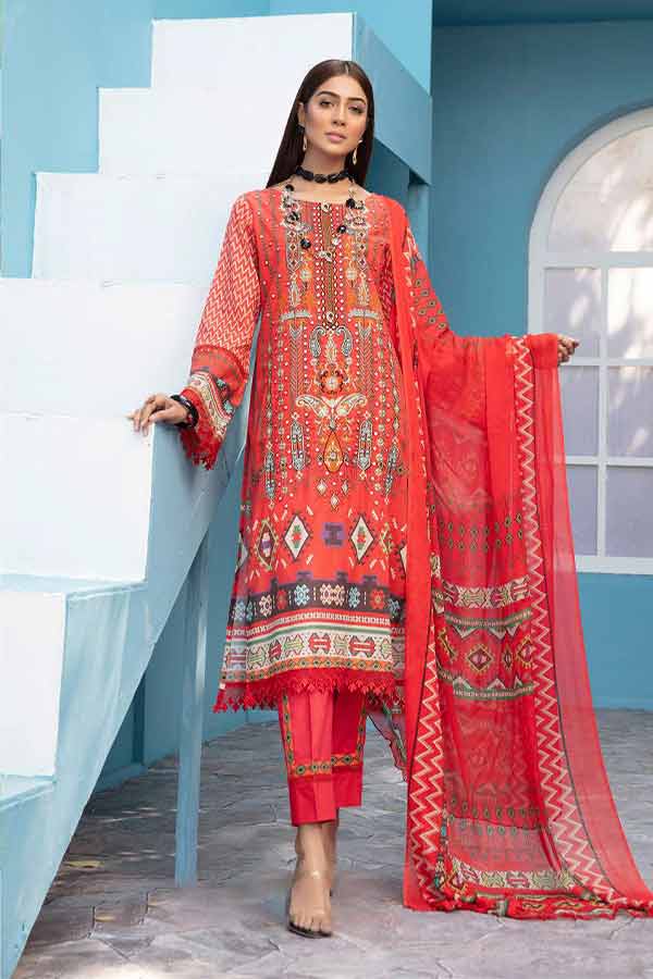 Shaista Maleeha Emb Lawn`22 D#235