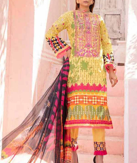 Shaista Maleeha Emb Lawn`22 D#240