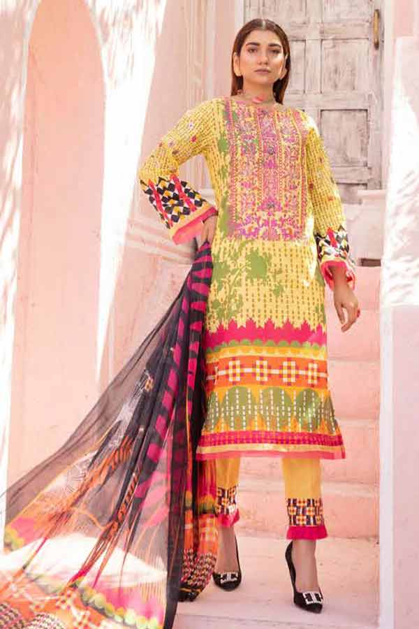 Shaista Maleeha Emb Lawn`22 D#240