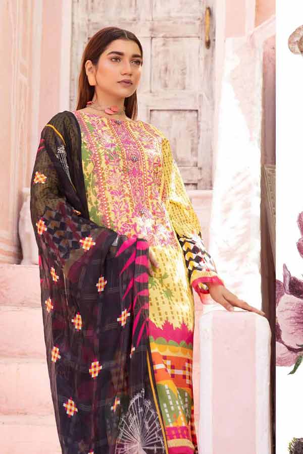 Shaista Maleeha Emb Lawn`22 D#240