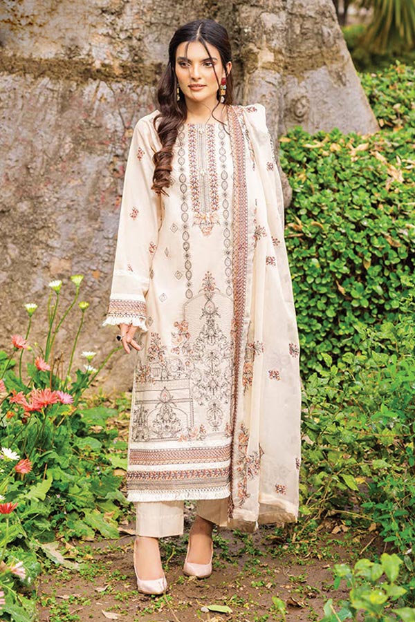 Shaista Mehrunisa Emb Lawn`23 SML#44