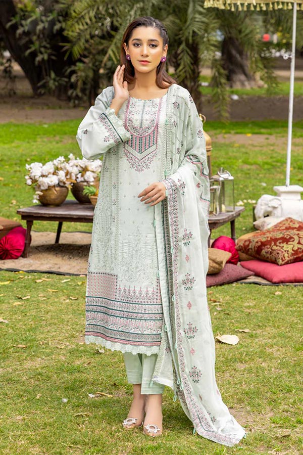 Shaista Mehrunisa Emb Lawn`23 SML#45