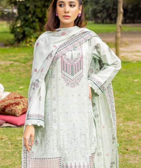 Shaista Mehrunisa Emb Lawn`23 SML#45