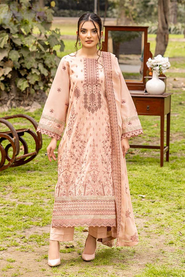 Shaista Mehrunisa Emb Lawn`23 SML#48