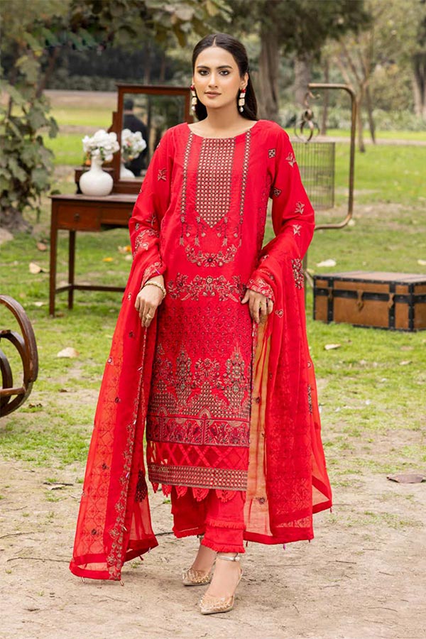 Shaista Mehrunisa Emb Lawn`23 SML#49