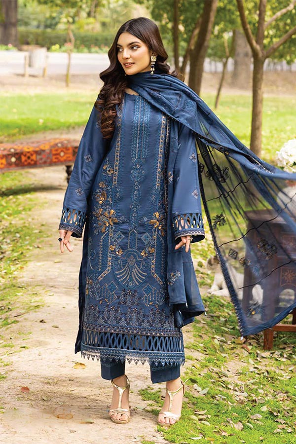 Shaista Mehrunisa Emb Lawn`23 SML#52